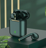 Stuff Certified® J18 Wireless Earphones - True Touch Control TWS Earbuds Bluetooth 5.0 Wireless Ear Buds Earphones Earphones Black