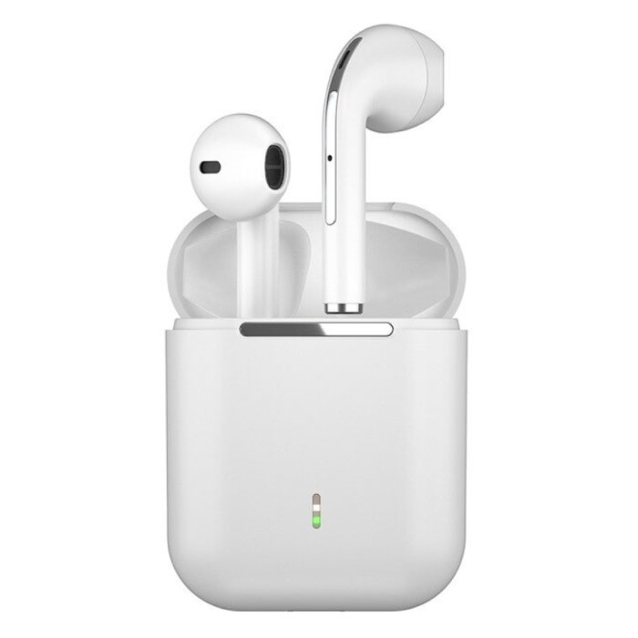 Auriculares inalámbricos J18 - True Touch Control TWS Auriculares Bluetooth 5.0 Auriculares inalámbricos Auriculares Auriculares Blanco