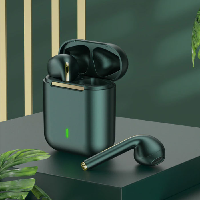 Stuff Certified® Bezprzewodowe słuchawki J18 - True Touch Control Słuchawki TWS Bezprzewodowe słuchawki douszne Bluetooth 5.0 Słuchawki Różowe złoto