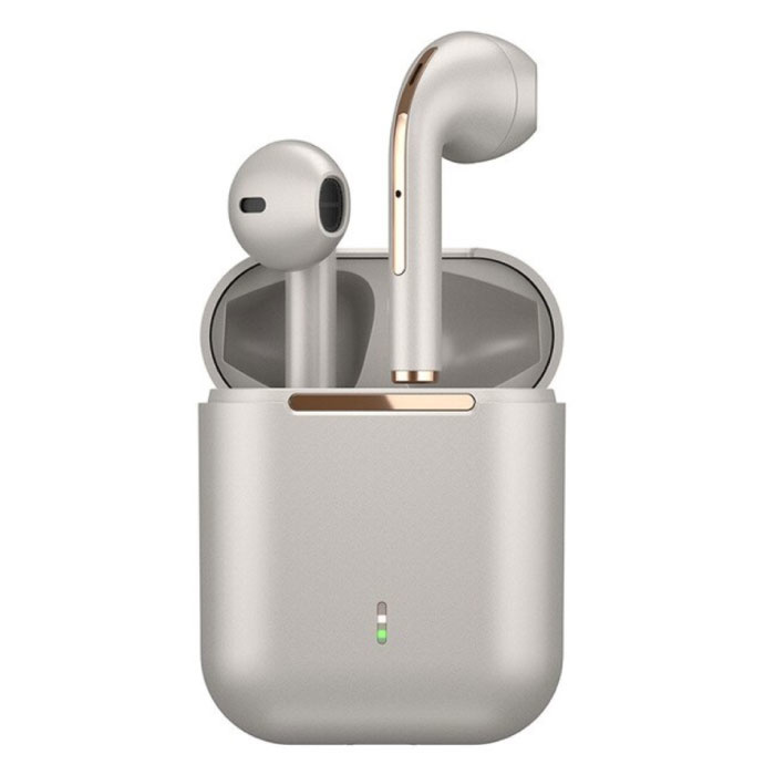 Stuff Certified® Bezprzewodowe słuchawki J18 - True Touch Control Słuchawki TWS Bezprzewodowe słuchawki douszne Bluetooth 5.0 Słuchawki Różowe złoto