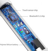 Stuff Certified® Auricolari Bluetooth senza fili J3 - Auricolari True Touch Control Auricolari TWS Auricolari - Nero