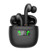 Stuff Certified® Écouteurs Bluetooth sans fil J3 - Écouteurs True Touch Control Écouteurs TWS Écouteurs - Noir