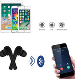 Stuff Certified® J3 Wireless bluetooth Earphone - True Touch Control Earphone TWS Earphone - White