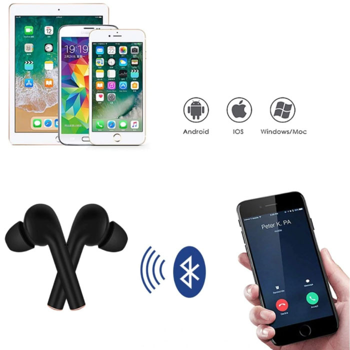 J3 auriculares inalámbricos Bluetooth - Es cierto control táctil