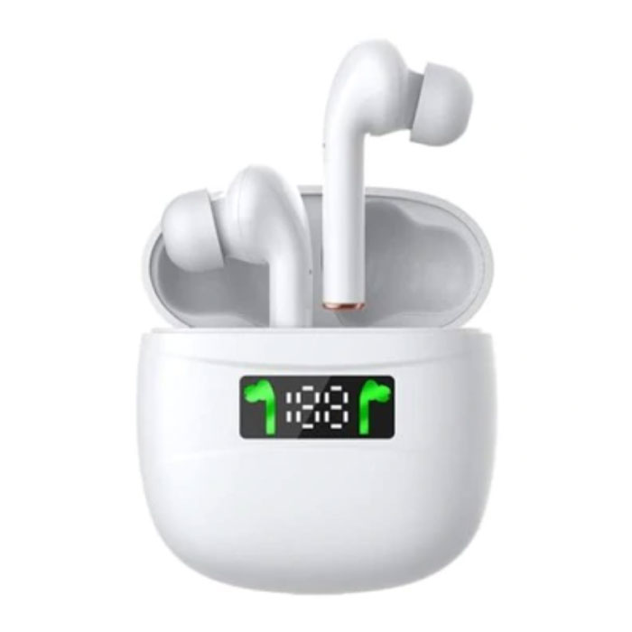 Auricular inalámbrico bluetooth J3 - Auricular TWS con control táctil verdadero - Blanco