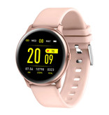 Lige 2020 Fashion Sports Smartwatch Fitness Sport Activity Tracker Reloj para teléfono inteligente iOS Android - Rosa