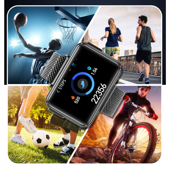 Lemfo T91 Smartwatch Pantalla ancha con auriculares inalámbricos - Pantalla de 1,4 pulgadas - Smartband Fitness Tracker Reloj de actividad deportiva iOS Android Silver