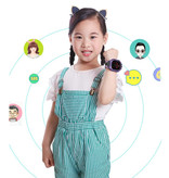 Lemfo Q19 Smartwatch voor Kinderen met GPS Tracker 2G Smartband Smartphone Horloge IPS iOS Android Rood