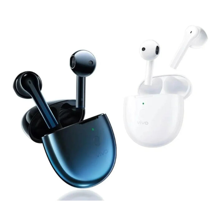 Vivo Słuchawki bezprzewodowe Neo - Słuchawki douszne TWS Bezprzewodowe słuchawki douszne Bluetooth 5.0 Buds Słuchawki douszne Czarne