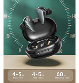 ZNP Auriculares inalámbricos - TWS Earbuds Bluetooth 5.0 Auriculares inalámbricos Auriculares Auriculares Blanco