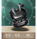 ZNP Écouteurs sans fil - TWS Écouteurs Bluetooth 5.0 Écouteurs sans fil Écouteurs Écouteurs Blanc