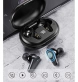 ZNP Słuchawki bezprzewodowe - Słuchawki douszne TWS Bezprzewodowe słuchawki douszne Bluetooth 5.0 Słuchawki douszne Białe