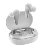 ZNP Auriculares inalámbricos - TWS Earbuds Bluetooth 5.0 Auriculares inalámbricos Auriculares Auriculares Blanco