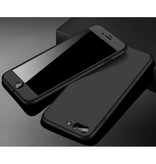 Stuff Certified® iPhone 5 360 ° Full Cover - Coque Full Body + Protecteur d'écran Noir