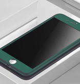Stuff Certified® Carcasa completa 360 ° para iPhone 11 Pro Max - Carcasa de cuerpo completo + protector de pantalla Verde