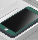 Stuff Certified® Cover completa per iPhone XS 360 ° - Custodia integrale + protezione per lo schermo Verde