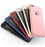 Stuff Certified® Cover completa per iPhone XS 360 ° - Custodia integrale + protezione per lo schermo Blu