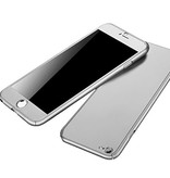 Stuff Certified® iPhone SE (2016) 360° Full Cover - Coque Intégrale + Protecteur d'écran Blanc