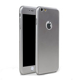 Stuff Certified® iPhone 5S 360°  Full Cover - Full Body Case Hoesje + Screenprotector Wit