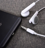 Huawei AM110 Auriculares con cable Eartjes Ecouteur Auriculares con micrófono Blanco