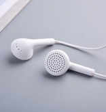 Huawei Auricolari con filo Y6 Auricolari Eartjes Ecouteur con microfono bianco