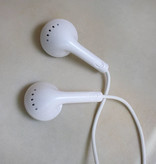 Huawei Y6 Wired Earphones Eartjes Ecouteur Earphones with Microphone White