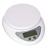 Stuff Certified® Keukenweegschaal Digitaal - 5kg / 1g - Precisie Digitale Weegschaal Keuken