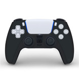 Stuff Certified® Funda / piel antideslizante para el estuche del controlador de PlayStation 5 - Funda de agarre PS5 - Negro