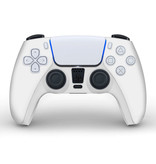 Stuff Certified® Housse antidérapante / peau pour manette PlayStation 5 - Grip Cover PS5 - Blanc