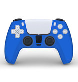 Stuff Certified® Anti-Rutsch-Hülle / Haut für PlayStation 5-Controller-Hülle - Griffabdeckung PS5 - Blau