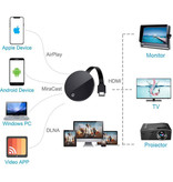 MiraScreen G7S TV Stick dla Miracast / Airplay / Anycast / DLNA - 1080p HD Cast Odbiornik HDMI Odbiornik iOS i Android