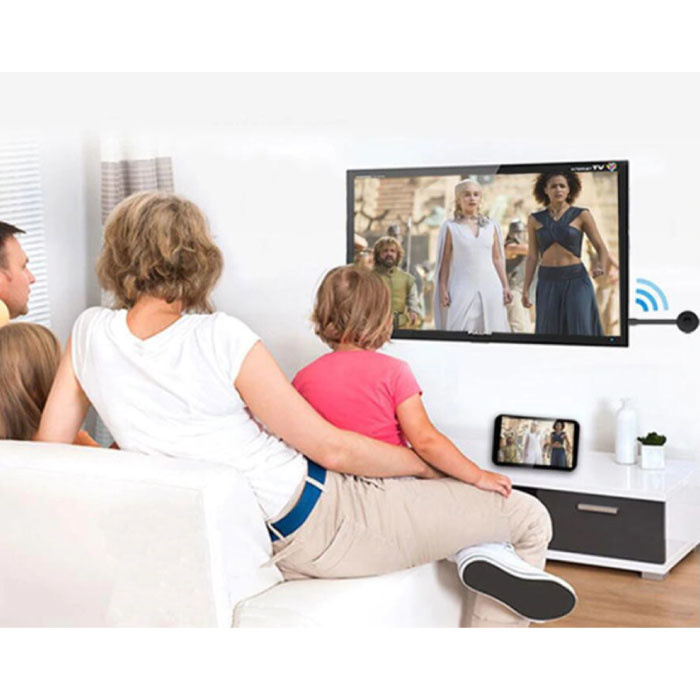 MiraScreen G7S TV Stick voor Miracast / Airplay / Anycast / DLNA - 1080p HD Cast HDMI Receiver Ontvanger iOS & Android