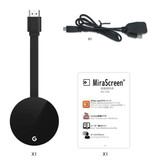 MiraScreen G7S TV Stick voor Miracast / Airplay / Anycast / DLNA - 1080p HD Cast HDMI Receiver Ontvanger iOS & Android