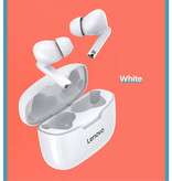 Lenovo Auriculares inalámbricos XT90 - True Touch Control TWS Auriculares Bluetooth 5.0 Auriculares inalámbricos Auriculares Auriculares Blanco