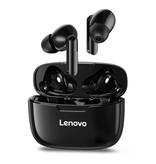 Lenovo Écouteurs sans fil XT90 - Écouteurs True Touch Control TWS Bluetooth 5.0 Écouteurs sans fil Écouteurs noirs