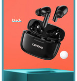 Lenovo Écouteurs sans fil XT90 - Écouteurs True Touch Control TWS Bluetooth 5.0 Écouteurs sans fil Écouteurs noirs