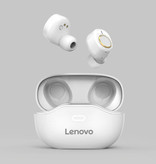 Lenovo Écouteurs sans fil X18 - Écouteurs True Touch Control TWS Bluetooth 5.0 Écouteurs sans fil Écouteurs Blanc