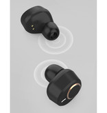 Lenovo Auriculares inalámbricos X18 - True Touch Control TWS Auriculares Bluetooth 5.0 Auriculares inalámbricos Auriculares Auriculares Negro