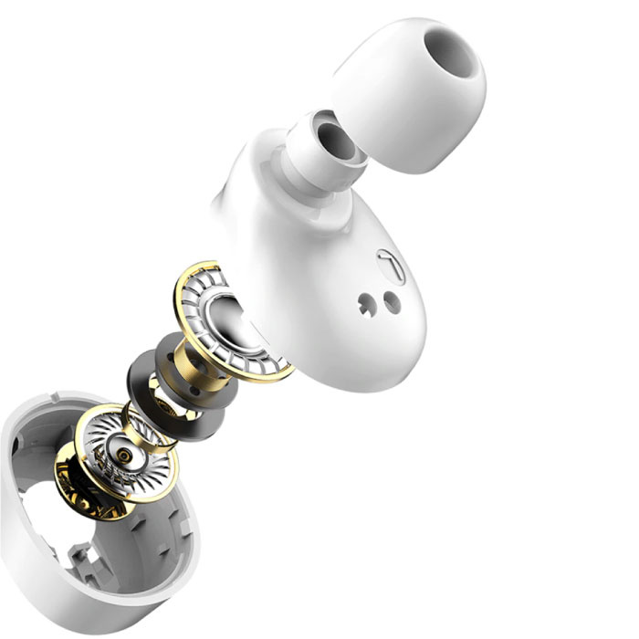 Lenovo Écouteurs sans fil X18 - Écouteurs True Touch Control TWS Bluetooth 5.0 Écouteurs sans fil Écouteurs noirs