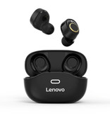 Lenovo Bezprzewodowe słuchawki X18 - True Touch Control TWS Słuchawki douszne Bezprzewodowe słuchawki Bluetooth 5.0 Słuchawki Czarne