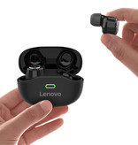 Lenovo Auriculares inalámbricos X18 - True Touch Control TWS Auriculares Bluetooth 5.0 Auriculares inalámbricos Auriculares Auriculares Negro