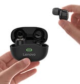 Lenovo X18 Draadloze Oortjes - True Touch Control TWS Oordopjes Bluetooth 5.0  Wireless Buds Earphones Oortelefoon Zwart