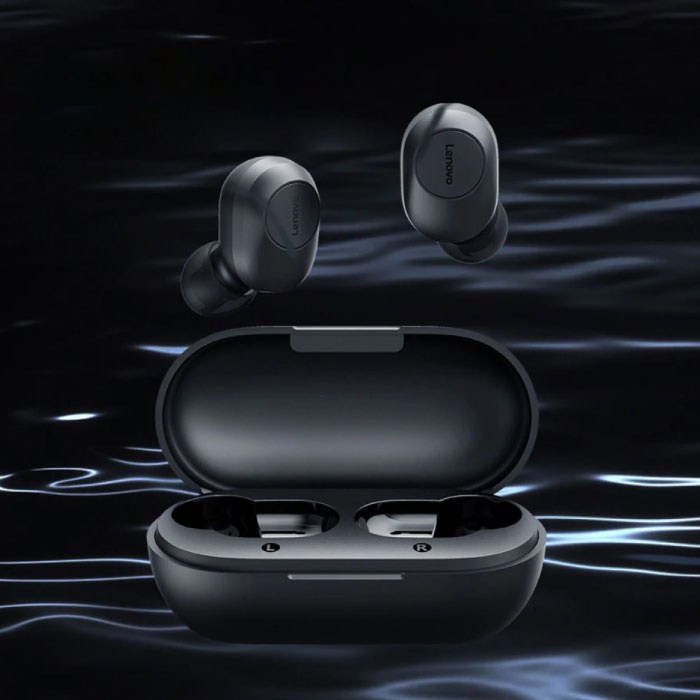 Lenovo GT2 Draadloze Oortjes - One Button Control TWS Oordopjes Bluetooth 5.0  Wireless Buds Earphones Oortelefoon Zwart