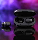 Lenovo Auriculares inalámbricos GT2 - Control de un botón Auriculares TWS Auriculares inalámbricos Bluetooth 5.0 Auriculares Auriculares Negro