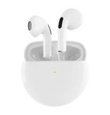 Juessen Écouteurs sans fil Pro 5 - Écouteurs True Touch Control TWS Bluetooth 5.0 Écouteurs sans fil Écouteurs Blanc