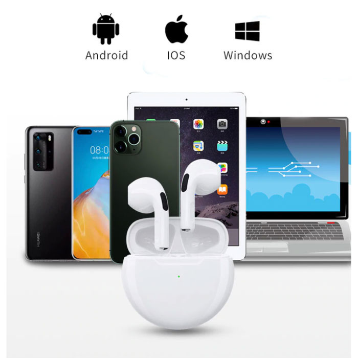 Juessen Pro 4 Wireless-Ohrhörer - True Touch Control TWS-Ohrhörer Bluetooth 5.0 Wireless Buds-Ohrhörer Ohrhörer Schwarz