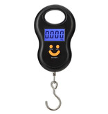 Stuff Certified® Hanging Scale Digital with Hook - 50kg / 10g - Luggage Scale Suitcase Bag Bag Black