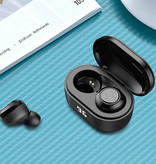 REMAX Auriculares inalámbricos A6 - True Touch Control TWS Auriculares Bluetooth 5.0 Auriculares inalámbricos Auriculares Auriculares Negro