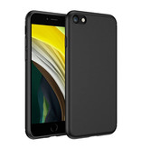 USLION Carcasa Ultra Delgada para iPhone 6S - Carcasa Dura Mate Negro