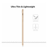 USLION iPhone XR Ultra Thin Case - Twarde, matowe etui w kolorze złotym